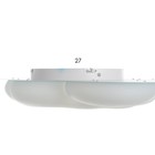 Люстра с ПДУ "Облачко" 1хLED 96Вт 3000-6000К бело-голубой 35х50х8,5 см BayerLux - фото 22059963