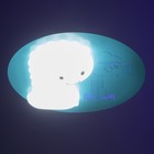 Люстра с ПДУ «Динозаврик» 1хLED 96 Вт 3000-6000К синий 46×46×13 см BayerLux - Фото 5