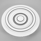 Люстра с ПДУ "Освальд круглый" LED 160Вт чёрно-белый 48,5х48,5х7 см BayerLux - фото 49608296