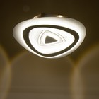 Люстра с ПДУ "Освальд треугольный" LED 160Вт чёрно-белый 47,5х48,5х7 см BayerLux - фото 49195904