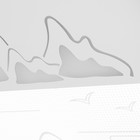 Люстра с ПДУ "Горы" LED 160Вт тёмно-синий-белый 48,5х48,5х6,5 см BayerLux 9215487