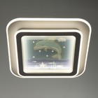 Люстра с ПДУ "Дельфин" LED 160Вт белый 49х49х7,5 см BayerLux - фото 10303267