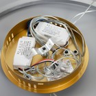 Светильник "Сферра" LED 272Вт 3000-6000К серо-золотой 64х65х7см BayerLux - фото 27644122