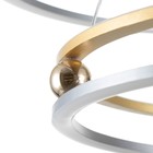 Светильник "Сферра" LED 272Вт 3000-6000К серо-золотой 64х65х7см BayerLux - фото 27644117