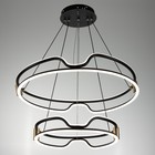 Светильник «Холтер» LED 236 Вт 3000-6000К черный 60×60×9 см BayerLux - фото 4370940