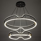 Светильник «Холтер» LED 236 Вт 3000-6000К черный 60×60×9 см BayerLux - фото 4370941