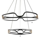 Светильник «Холтер» LED 236 Вт 3000-6000К черный 60×60×9 см BayerLux - фото 4370945