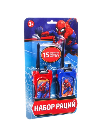Рация детская, набор 2 шт. «Человек паук», Marvel