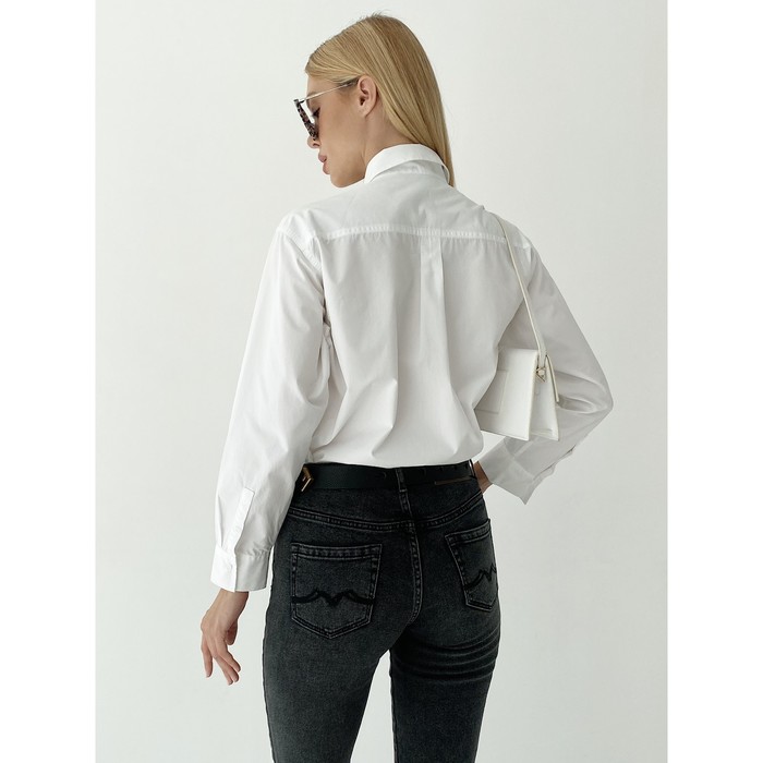 Рубашка женская, размер 44, цвет белый 60839