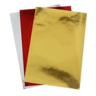 Бумага цветная металлизированная А4, 7 листов, 7 цветов Turizmo 4 вида МИКС в папке - Фото 2