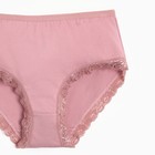 Трусы женские цвет пудра, размер 50-52 - фото 28198029