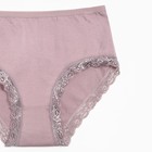 Трусы женские цвет пыльная роза, размер 50-52 - фото 49195920