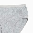 Трусы женские цвет серый, размер 52-54 - фото 39073874