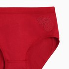 Трусы женские цвет красный, размер 48-50 - фото 24245691