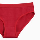 Трусы женские цвет бордовый, размер 44-46 - фото 33384154