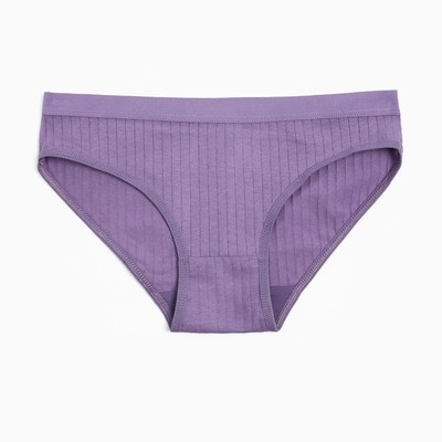 Трусы женские цвет тёмно-фиолетовый, размер 46-48