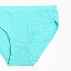 Трусы женские цвет бирюза, размер 50-52 - фото 43738730