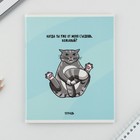 Тетрадь в клетку, 48 л., А5, на скрепке, блок №1 «Котики», А5 на скрепке, МИКС - Фото 11