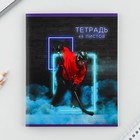 Тетрадь в клетку, 48 л., А5, на скрепке, блок №2 «Неон» МИКС - Фото 4