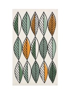 Набор полотенец Доляна «Будь позитивным», 28×46 см - 4 шт., 100% хлопок, вафля 160 г/м² - Фото 9