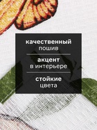 Набор полотенец Доляна «Луговые цветы» 28×46 см - 4 шт., 100% хлопок, вафля 160 г/м² - Фото 2