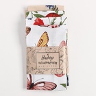 Набор полотенец Доляна «Луговые цветы» 28×46 см - 4 шт., 100% хлопок, вафля 160 г/м² - Фото 10