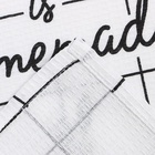 Кухонное полотенце «Доляна. Улыбайся», 28×46 см, 100% хлопок, вафля 160 г/м² - Фото 6