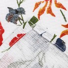 Полотенце Доляна "Луговые цветы" 28х46 см, 100% хлопок, вафля 160 г/м2 - Фото 4