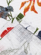 Кухонное полотенце «Доляна. Луговые цветы», 28×46 см, 100% хлопок, вафля 160 г/м² - Фото 6