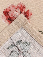 Кухонное полотенце «Доляна. Цветочки», 28×46 см, 100% хлопок, вафля 160 г/м² - Фото 6