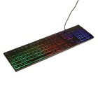 Клавиатура Smartbuy ONE 240, проводная, мембранная, 104 клавиши, USB, подсветка, чёрная - фото 51308942 Клавиатура Smartbuy ONE 240, проводная, мембранная, 104 клавиши, USB, подсветка, чёрная - фото 51308942