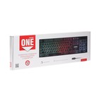 Клавиатура Smartbuy ONE 240, проводная, мембранная, 104 клавиши, USB, подсветка, чёрная - фото 51308946 Клавиатура Smartbuy ONE 240, проводная, мембранная, 104 клавиши, USB, подсветка, чёрная - фото 51308946