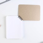 Блокнот «Делай что любишь», А6, 40 л. на скошенном гребне - Фото 3