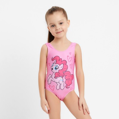 Купальник детский Pinkie Pie, My Little Pony, рост 122 см, розовый