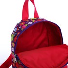 Рюкзак детский на молнии, цвет розовый - фото 6830726