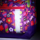 Рюкзак детский на молнии, наружный карман, светоотражающая полоса, цвет сиреневый - фото 6830784