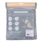 Многоразовый подгузник Крошка Я, 3-15 кг, флис, светло-серый - Фото 10