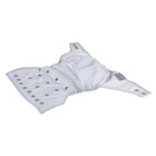 Многоразовый подгузник Крошка Я, 3-15 кг, флис, светло-серый - Фото 6