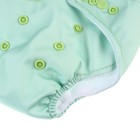 Многоразовый подгузник Крошка Я, 3-15 кг, флис, светло-зеленый - Фото 7