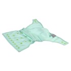 Многоразовый подгузник Крошка Я, 3-15 кг, флис, светло-зеленый - Фото 8