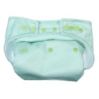 Многоразовый подгузник Крошка Я, 3-15 кг, флис, светло-зеленый - Фото 6