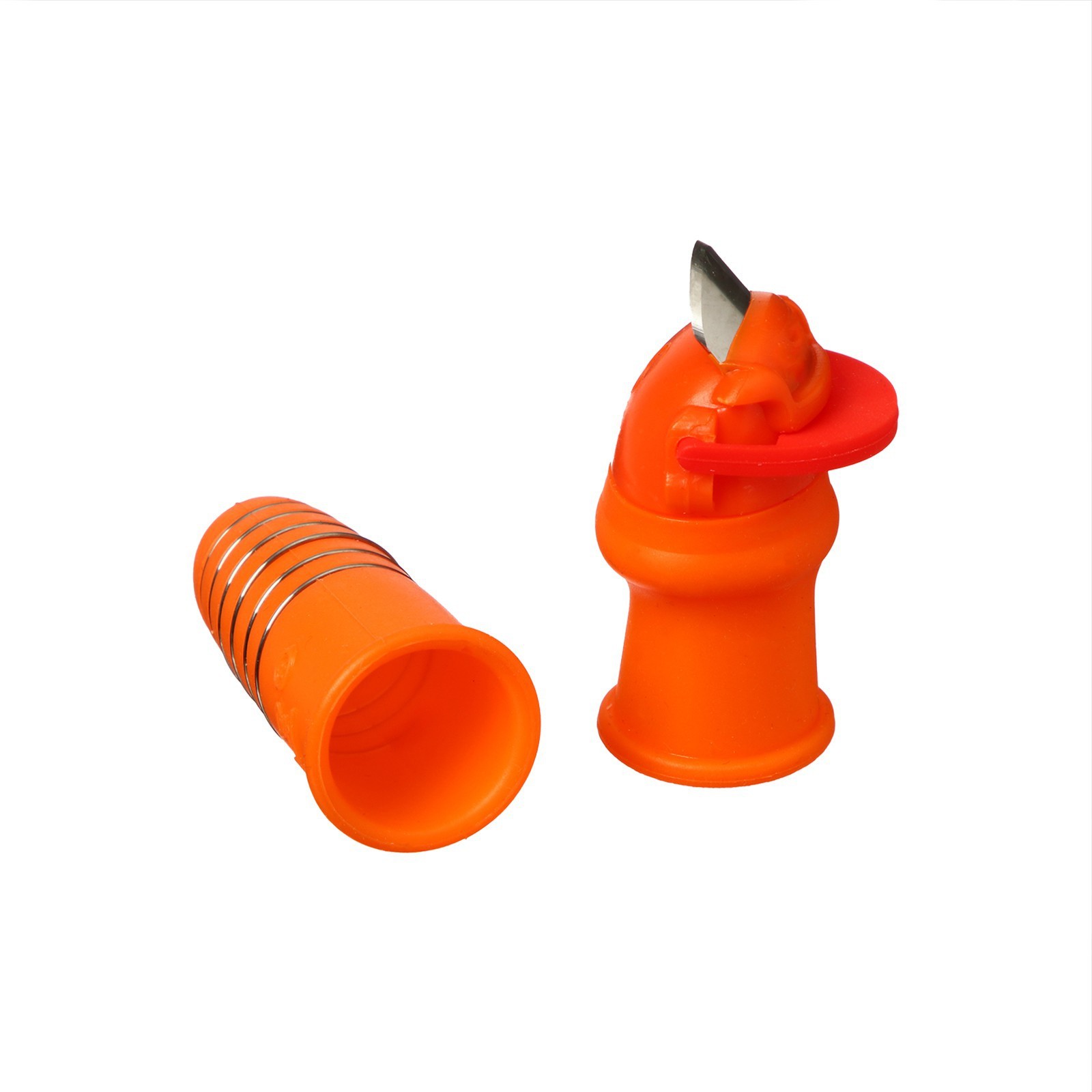 Напальчник с лезвием + 1 напальчник с металлической оплёткой, для сбора ...