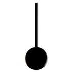 Маятник, l-10 см, d-5 см, цвет черный - фото 10305504