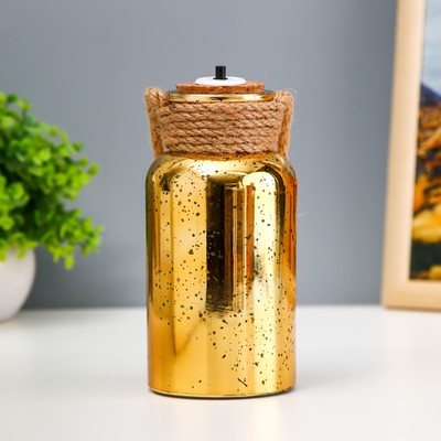 Фигурка светящаяся RISALUX «Ласси», LED-ночник, от батареек, жёлтый, 8×8×17 см