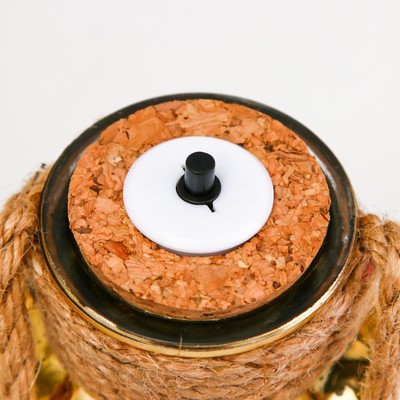 Фигурка светящаяся RISALUX «Ласси», LED-ночник, от батареек, жёлтый, 8×8×17 см