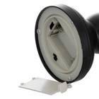 Ночник "Свеча на подставке" LED от батареек 2хАА черный с золотой патиной 9х9х24 см RISALUX - фото 30869631