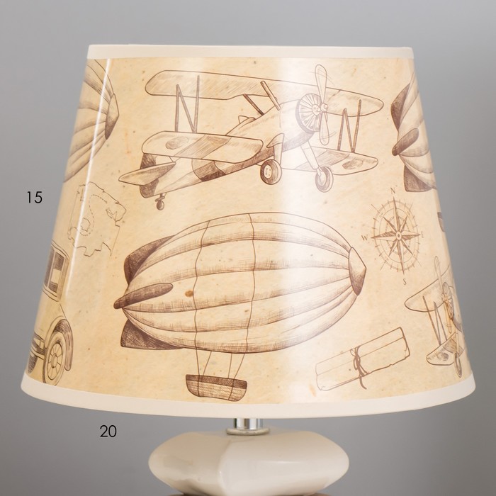 Настольная лампа "Ретро" Е14 15Вт 20х20х28 см RISALUX - фото 1906204203