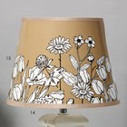 Настольная лампа "Цветы" Е14 15Вт 20х20х28 см RISALUX - Фото 4
