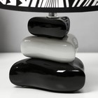 Настольная лампа с абажуром RISALUX «Абстракция», Е14, 15 Вт, 20×20×28 см - фото 68112603