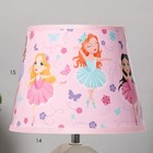 Настольная лампа "Феи" Е14 15Вт розово-белый 20х20х32 см RISALUX - фото 6831150